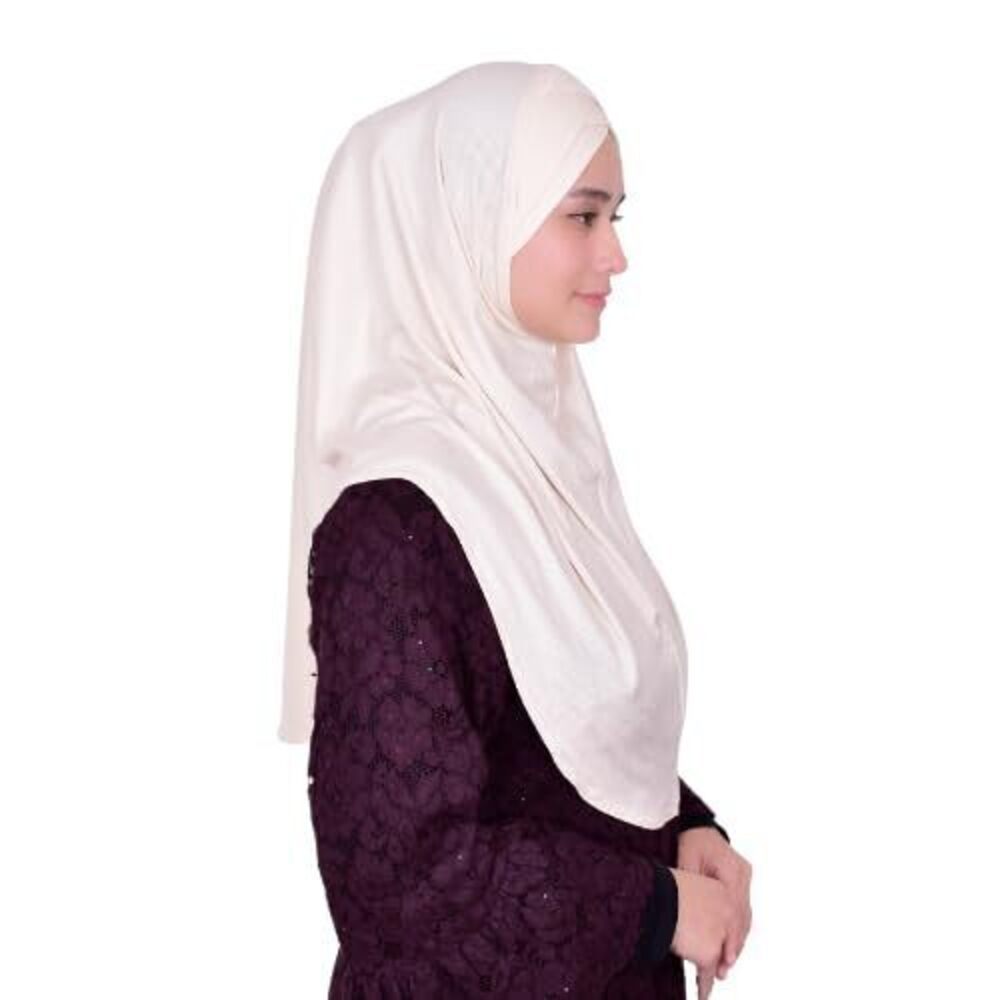 2522 Handmade Mu Lan Song Hijab Instant Hijab Pleated Scarf Shawl